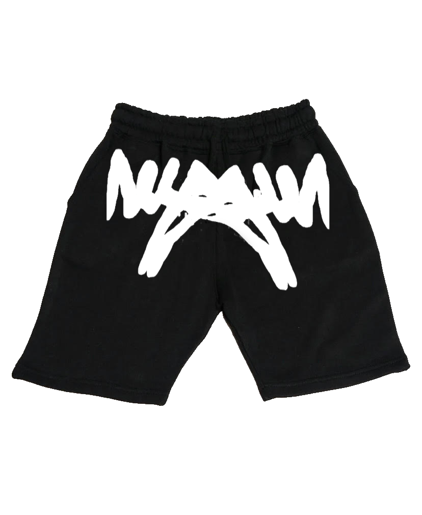 Mirrored logo shorts
