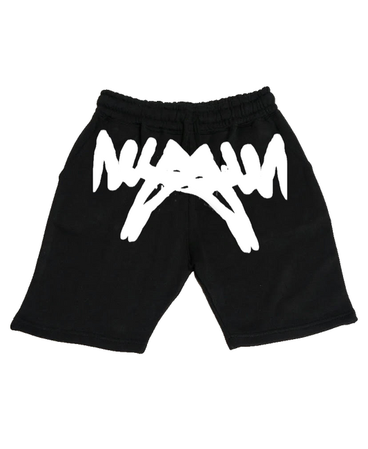Mirrored logo shorts