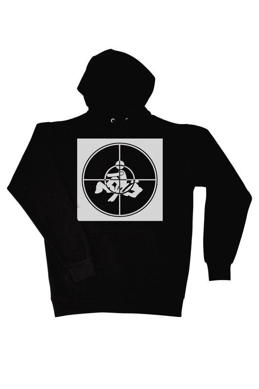 Black and White P.E hoodie